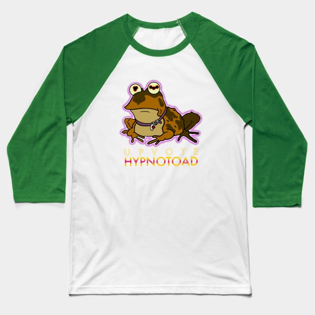 Upvote HYPNOTOAD Baseball T-Shirt by Inkoholic